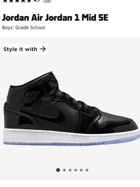 Air Jordan 1 Mid SE (GS)